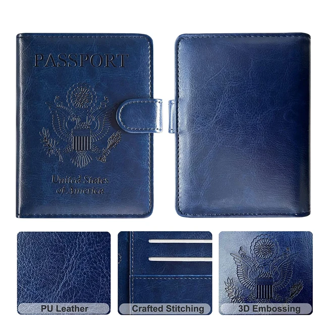 Digital Customized Leather Fake Passport Size Booklet Paper Cover Printing Carton Box OEM Offset Printing Brochure Custom Size