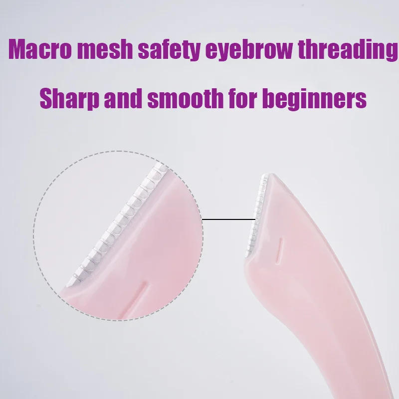 Safe Anti-Scratch Meniscus Eyebrow Razor Set for Beginners New Grade DIY Kitchen Scissors for Beginners
