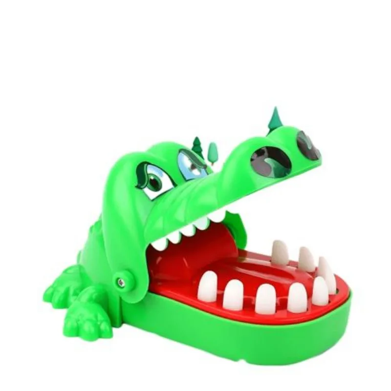 Wholesale 2pcs Crocodile Teeth Alligator Biting Finger Dentist Games Party Children Game Gags Practical Jokes Toys