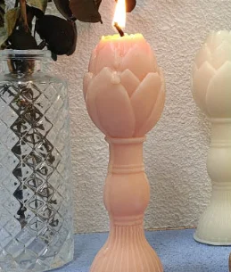 wholesale innovations good price silicone body candle mold artificial tulips from silicone candle making silicon moulds