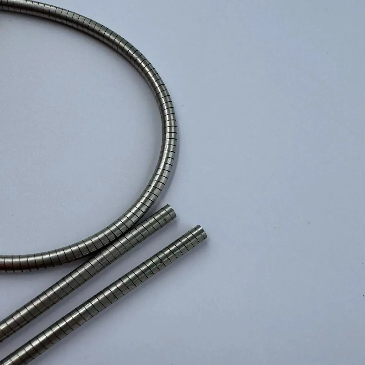 Customized Snake Bone Tube Stainless Steel Ultrasonic Disinfection Wave Design CNC & Wire EDM/Broaching Services