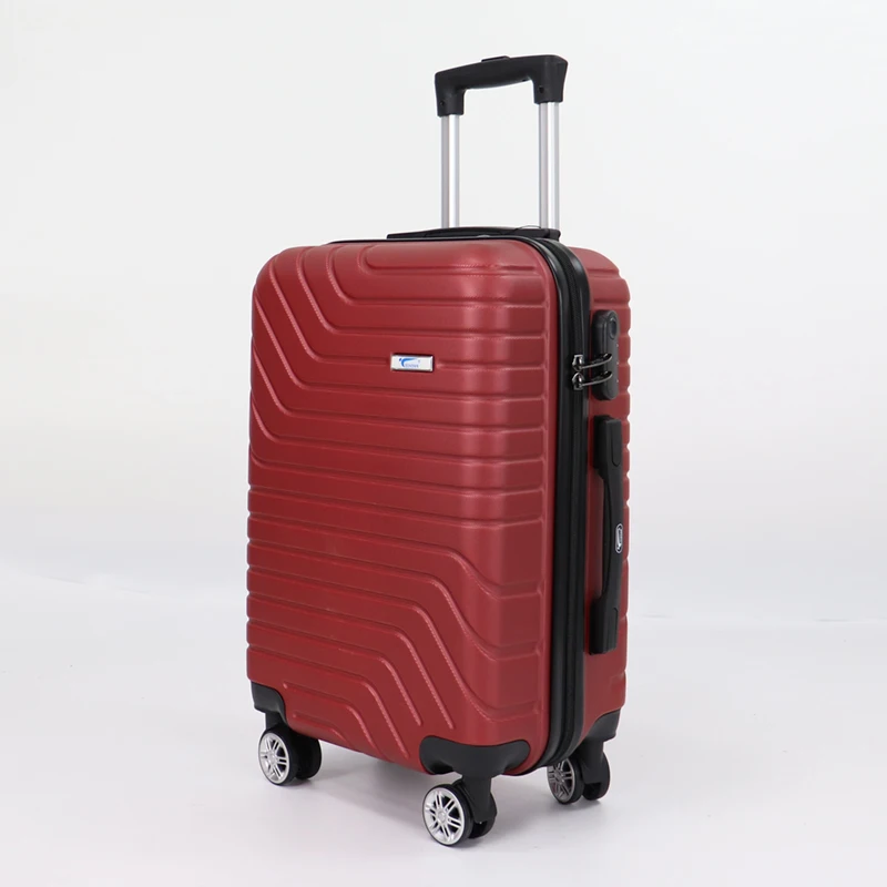 ABS luggage sets 20 24 28 inch 3 pieces travel trolley bags 4 wheel luggage suitcase