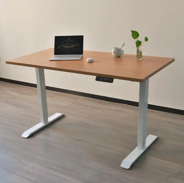 Precision Uplift Steel Electric Base Office Computer Table Frame Height Adjustable Desk Mechanism