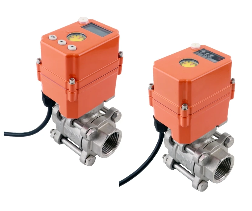 Furui 12V 24V 90 Degree IP68 Waterproof Rotary Electric Actuator Motorized Electric Valve Actuator Industrial Valve Actuator