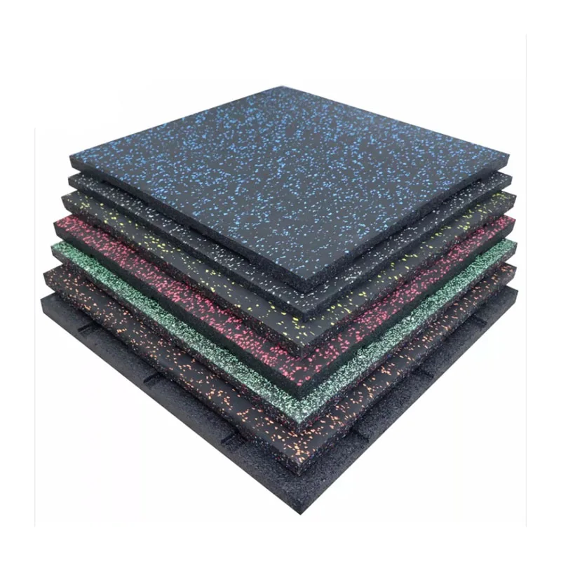 Sports Exercise Gym Epdm Rubber Floor Tiles 15mm 20mm 25mm Fitness Gym rubber Flooring Mats