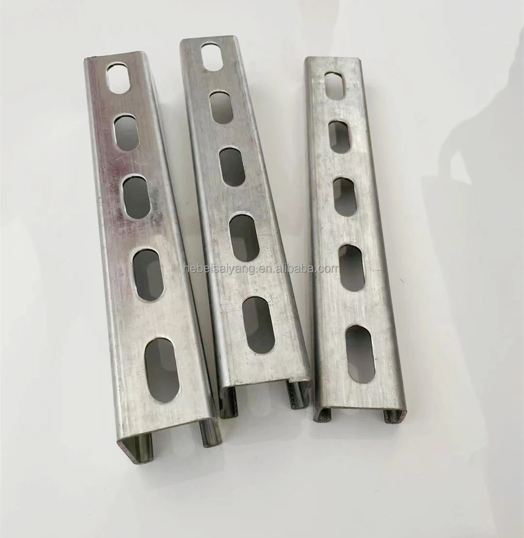 Pre-Galvanized Strut Channel Unistrut C Channel Steel  Factory