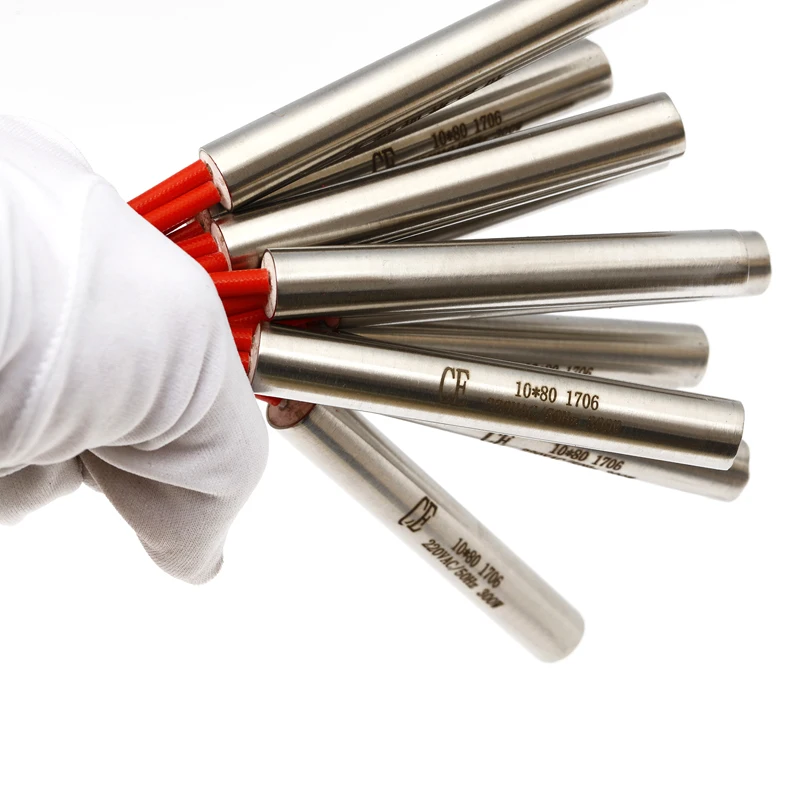 12mm*60mm cartridge heater pellet stove igniter with thermocouple type j