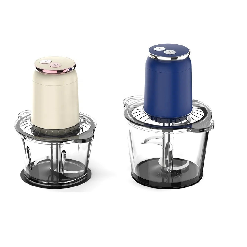 Factory wholesale Meat grinder, good quality 2L Meat/Vegetable processor, full copper motor big power digital Food Chopper