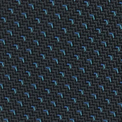 Shengzhou High Quality Black Herringbone Stripe Woven Jacquard Mens Security Clip On Necktie for Uniform