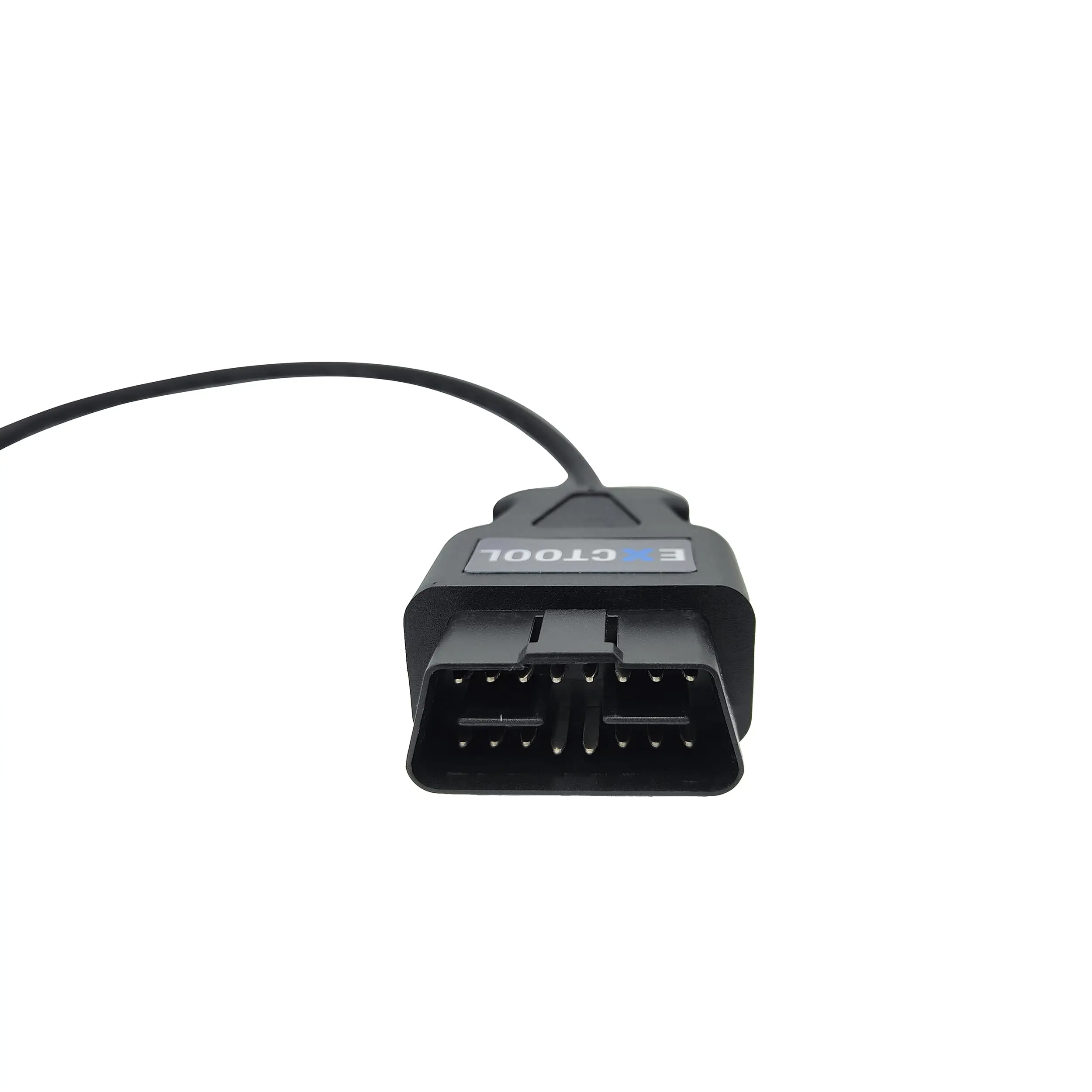 OBD2 to J1939 Green Type 2 Adapter Cable for Heavy Duty Trucks and Commercial Vehicles with OBD II Diagnostic Connector