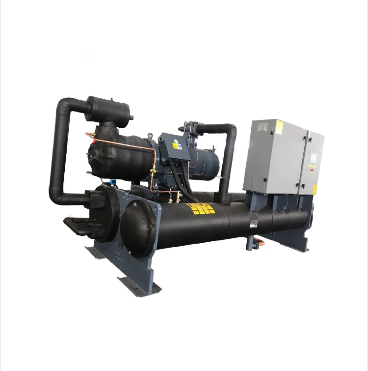 Air-Cooled Screw Water Chiller Liquid Industrial  Cooling System Air Cooled Screw Water Chiller
