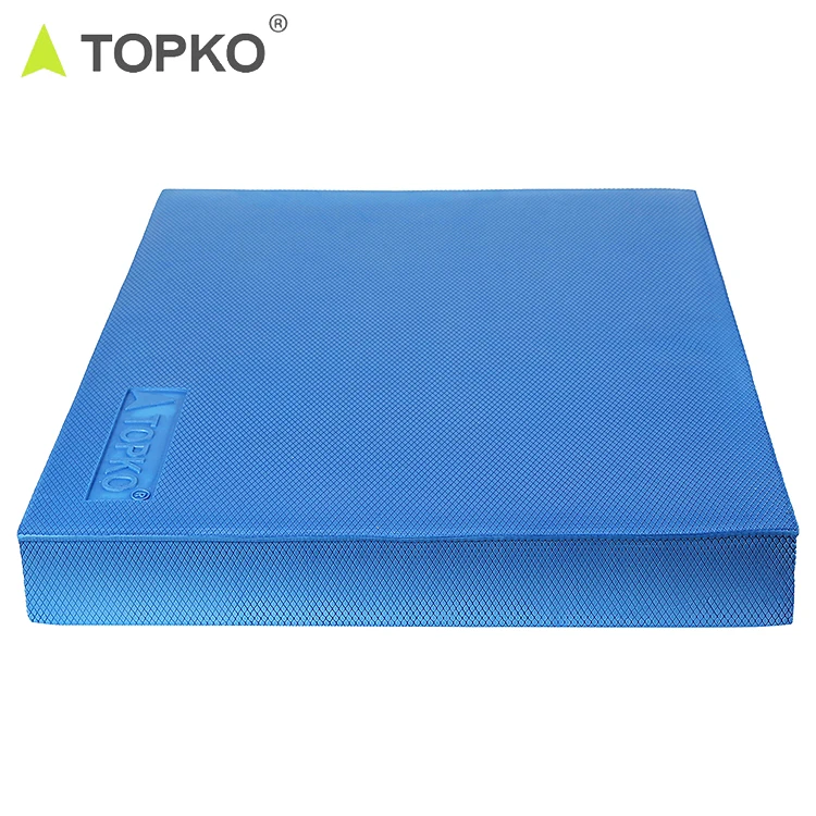 TOPKO Fitness Balance Exercises Yoga Non-slip Mat TPE foam Balance Pad