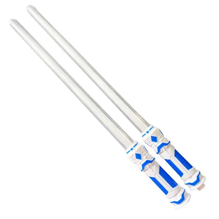 Telescopic Colorful Luminous Fluorescent Laser Flashing Rod Boy Space Laser Sword Toy