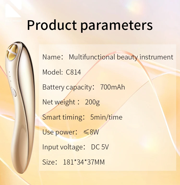 2025 Eye Lift Massage Light Therapy Electric Led Eye Wrinkle Eraser Pen Remover Wireless Eye Massager Device Remove Dark Circles
