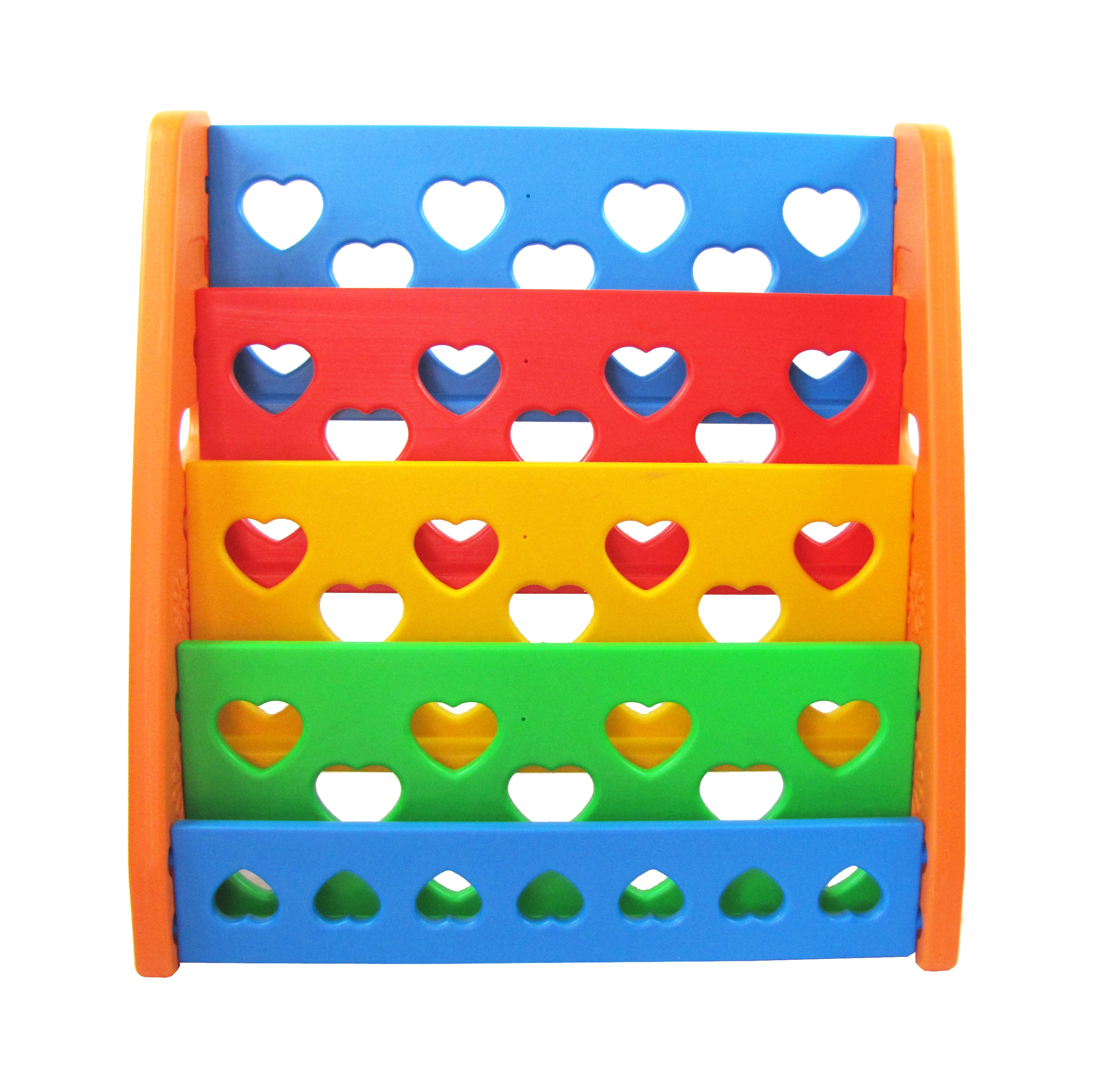 Новый дизайн, Современная портативная пластиковая детская книжная полка