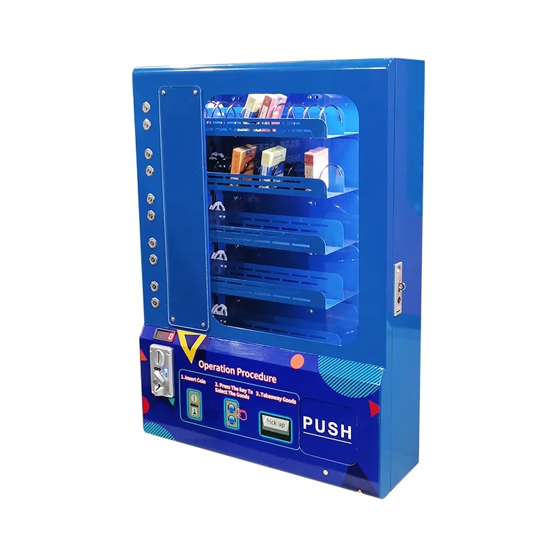 Coin Operated Store Slim Mini Lashes-Vending-Machine/Vending Machine Cosmetics Hair/Small Cosmetic Vending Machine