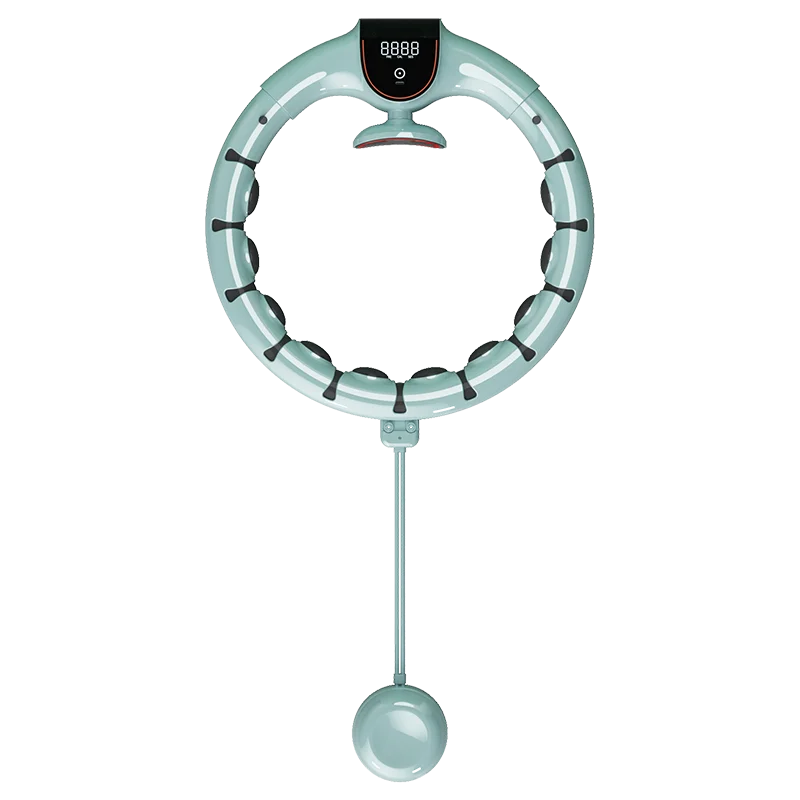 Adjustable detachable weighted smart digital counter hula ring fitness intelligent hoola ring hoops for adults weight loss