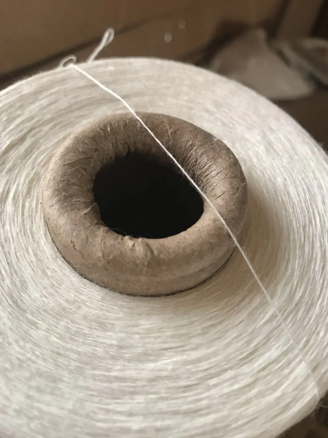 Modacrylic And Glass Fiber Blended Core Yarn 65/35 16S