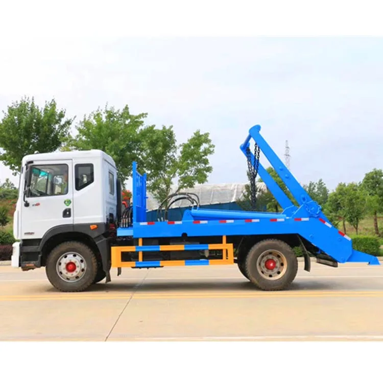 10 ton Remote Skip Loader Swing Arm Garbage Truck