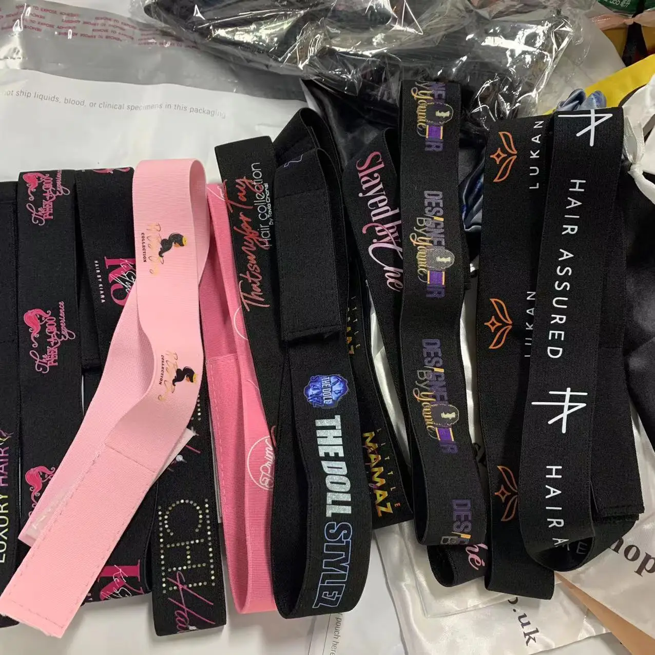 OEM Elastic Wig Melt Band For Wigs And Bonnet Head Wrap Keep The Frontal Lace Hair Wig Melt Band