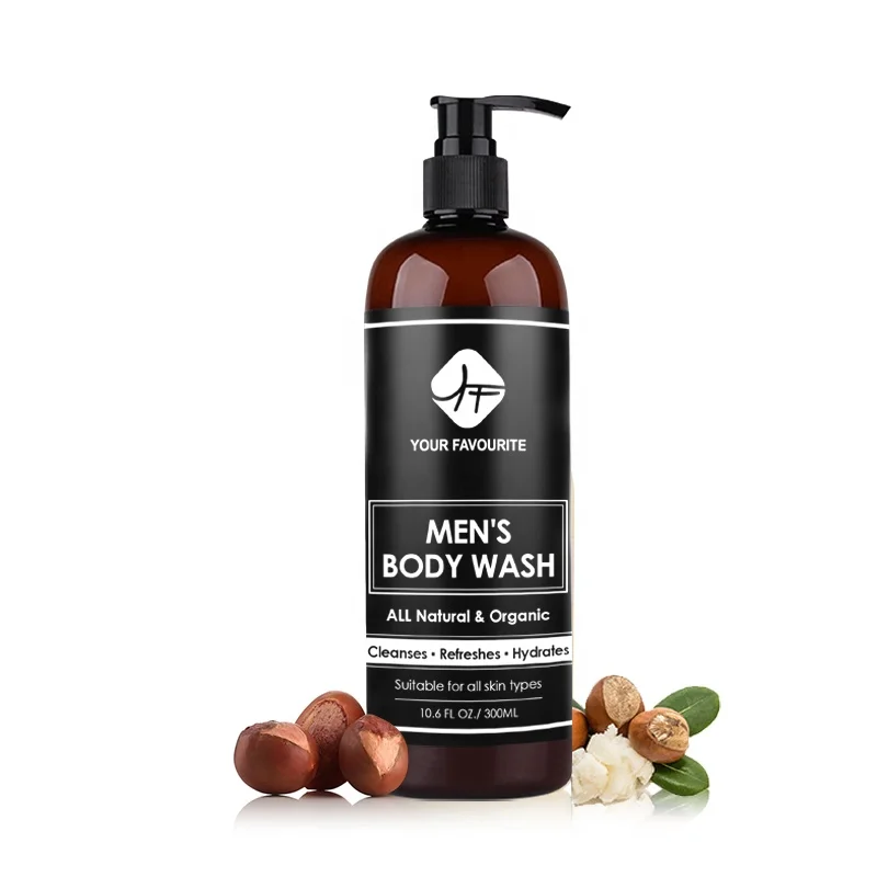 
Натуральный отбеливающий увлажняющий гель для душа для мужчин от частного бренда 