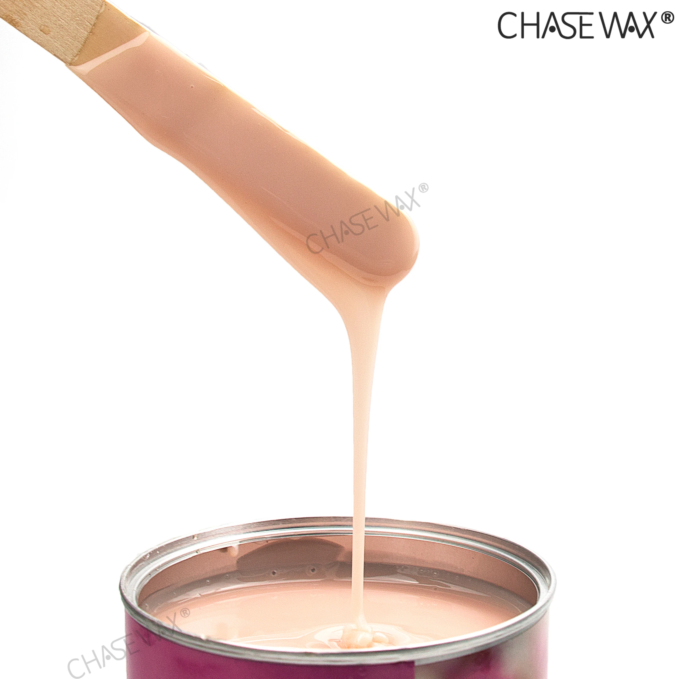  Private Label 14oz Rose Pink Soft Wax Painless Hair Removal For Body