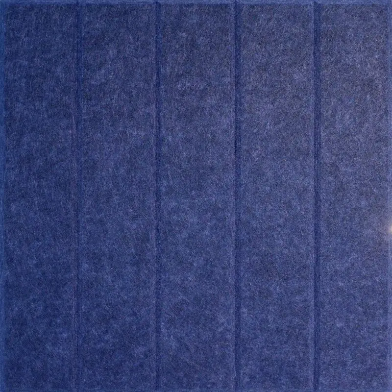 Customized 100% Polyester Fiber Decorative Acoustic Panels Zero Formaldehyde High Density