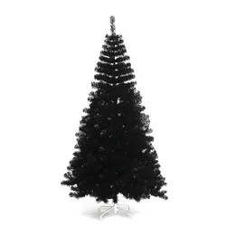 Halloween decorations black PVC Christmas tree Hotel shopping mall Christmas decorations tree