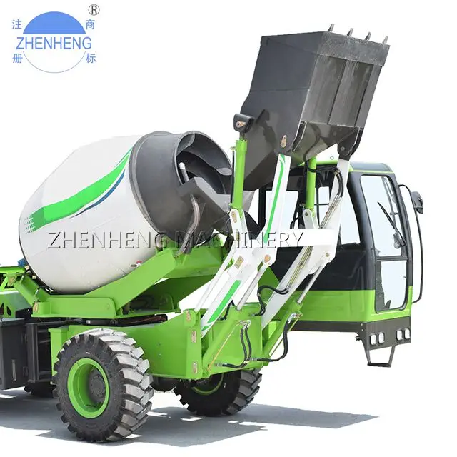Automatic Concrete Mixer Truck Weight and Self Loading Concrete Truck  Mixer Drum Price