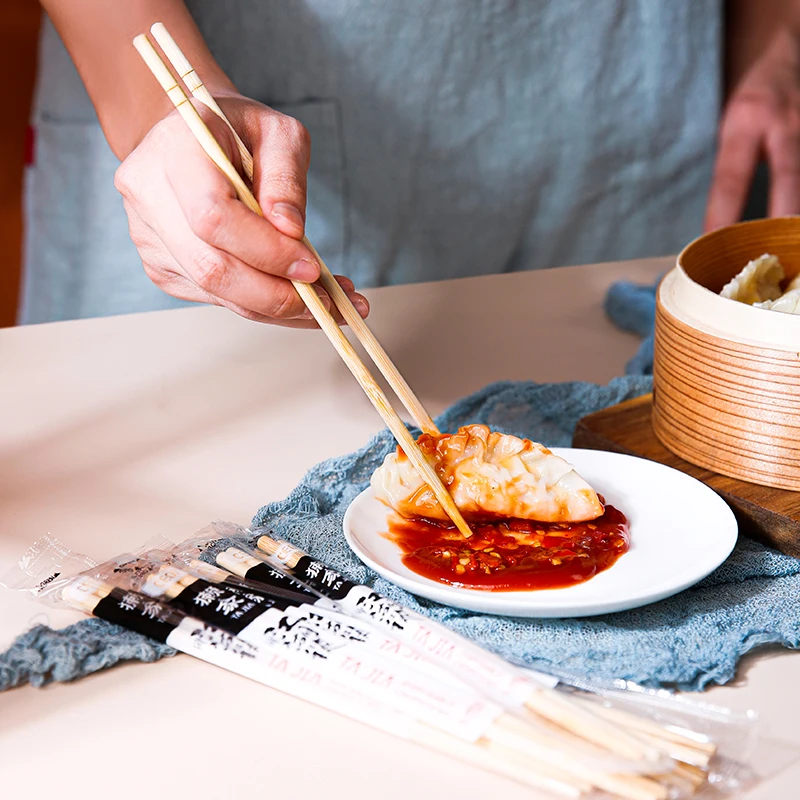 Whosale disposable bamboo chopstickb bulk wooden disposable chopsitcks