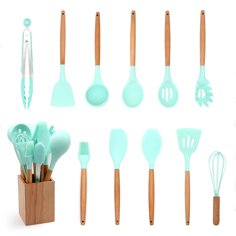 kitchen accessories home and kitchen cookware sets hot selling cookware sets With Wooden Handles home products