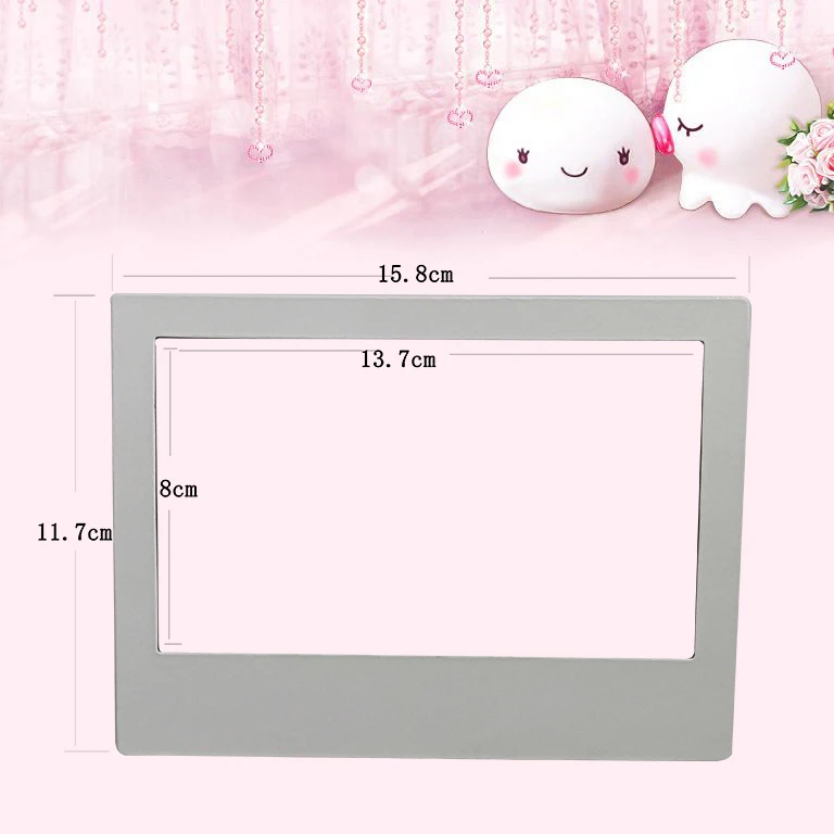 Magnetic photo frame magnet fridge/ Surface writable photo frame
