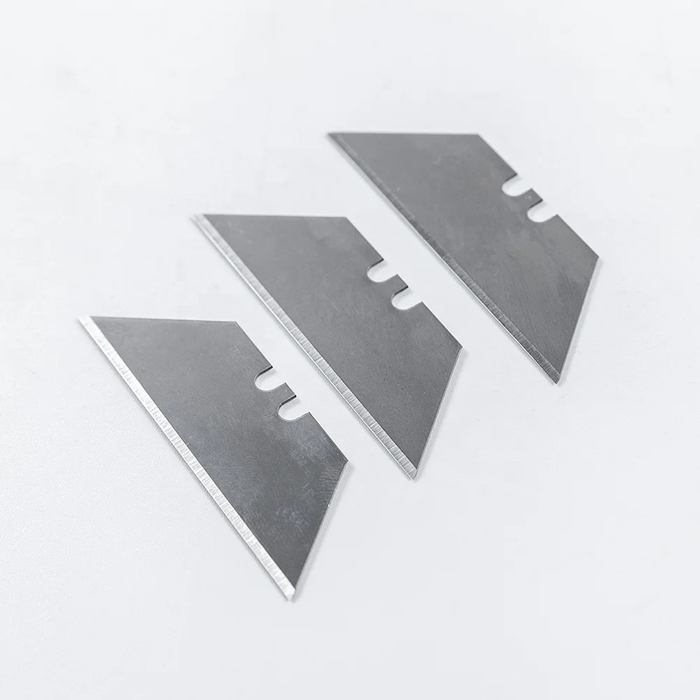 Factory Wholesale Durable 100 pack Black Coating 25mm 18mm 9mm Cutter Utility Knife Blades