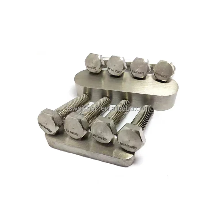 DIN933 Plain Finish Bolt Stainless Steel Hex Head Screw Bolt