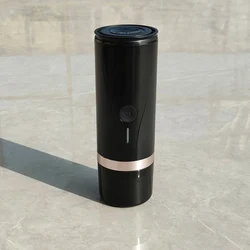 PCM00 Espresso Machine Capsule Coffee Portable Electric Espresso Portable Coffee Maker Aluminum OEM 1 Set Free Spare Parts 110