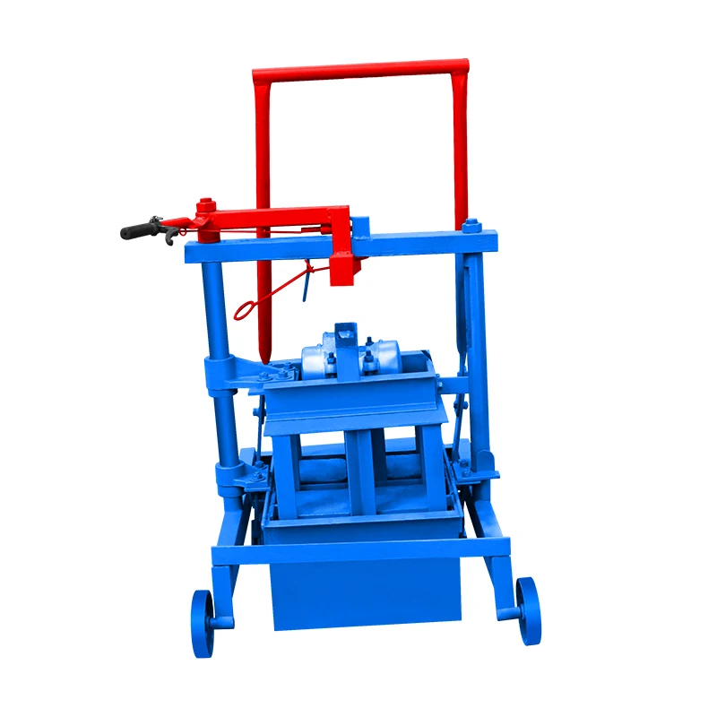 Manual Press Concrete Hollow Fly Ash Block Making Machinery Hydraulic Perforated Cement Clay Brick Maker Machinery