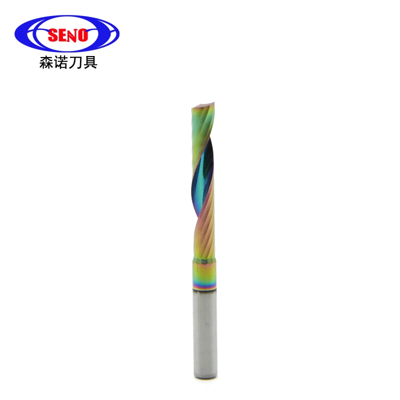 10pcs Tungsten Carbide Spiral End Mills Single Flute Milling Cutter for steel 4mm Shank Accessories Tools