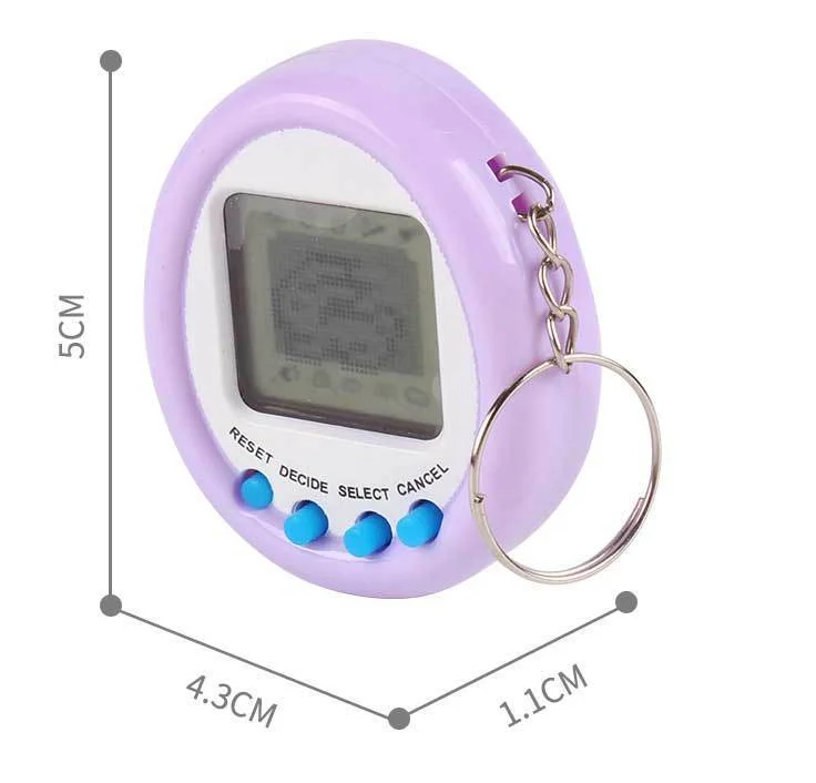 Tamagochi электронные игрушки для домашних животных 90-е ностальгические 49 в одном виртуальный кибер игрушка Забавный тамагочи