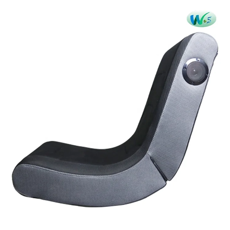 WSF 3716 Rocking chair with LED light Floor Foldable Rocker Game Chair Music Rocking Gaming seat with blue tooth Speakers