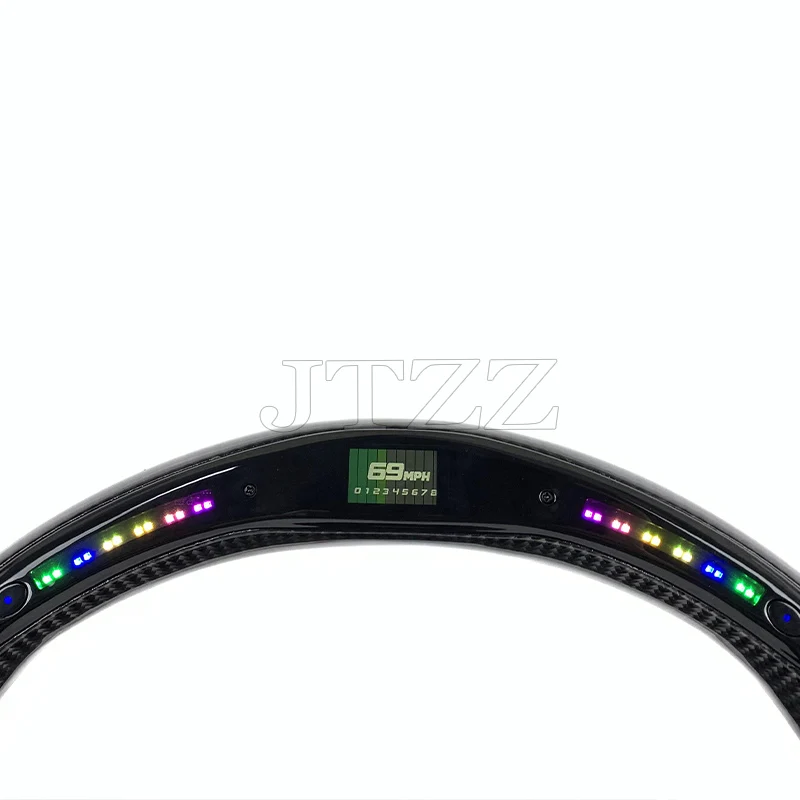 LED display screen for car interior for Ford Focus MK3 ST RS upgraded forged carbon fiber steering wheel 2015 2016 2017 2018