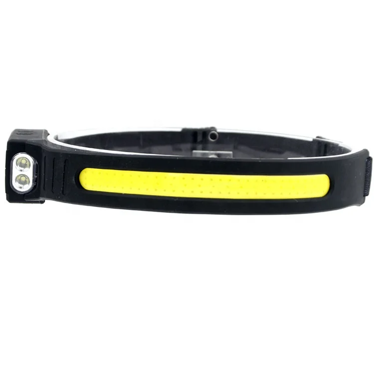 500 lumens High power 230 Wide Beam Motion Sensor LED Head Lamp Hiking head torch silicone outdoor camping running led headlamp