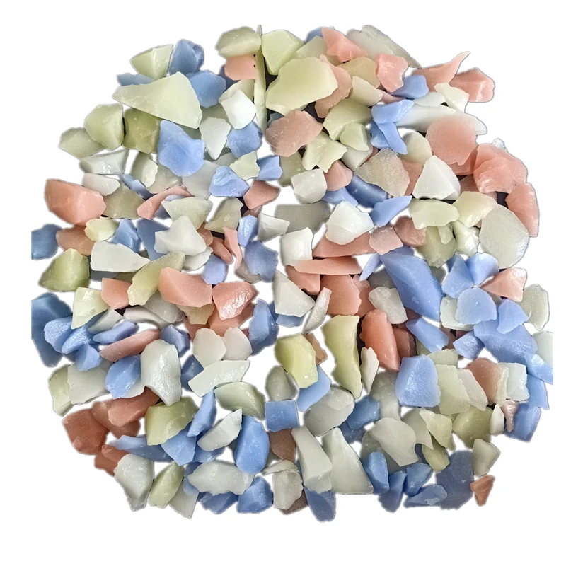 Luminous stone hot selling crystal handicrafts can be illuminated at night rough stone ornaments