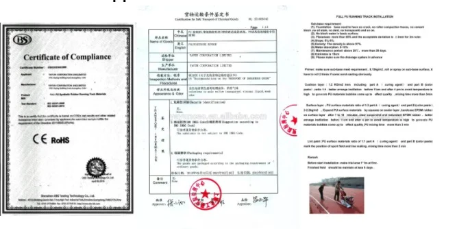 Expanded EPDM rubber granlues for playground running track jogging flooring