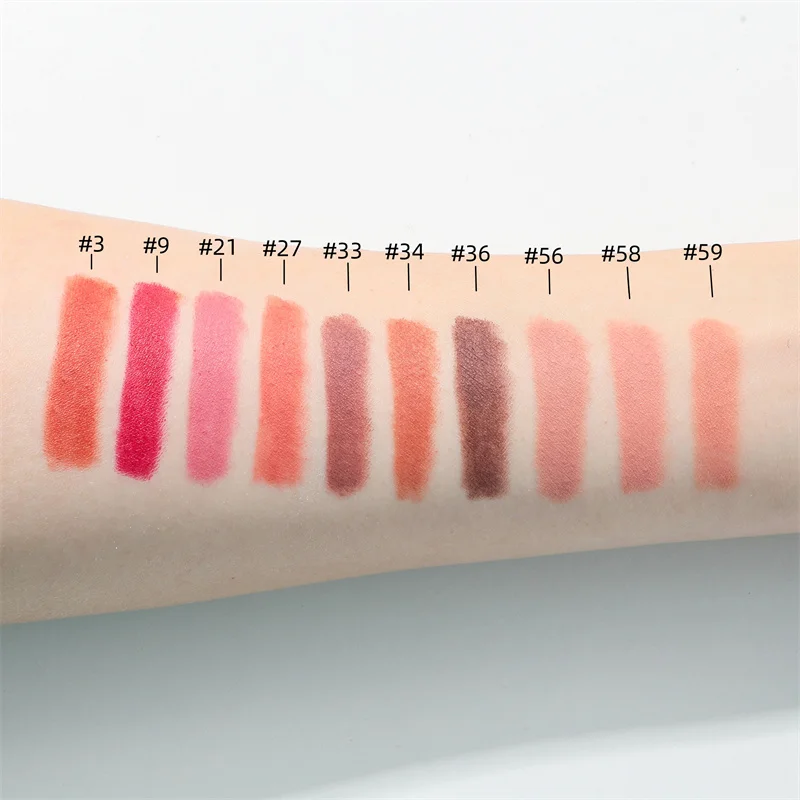 Nude color lip liners custom private label vegan waterproof creamy lip liner