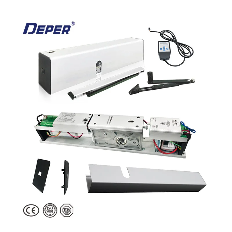 Deper DSW85 встроенный пружинный автоматический двухрычажный Открыватель ворот и двигатель с дистанционным управлением