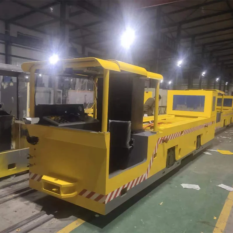 Timespower 18T Narrow gauge locomotive Subway construction Mud Truck Tractor locomotive