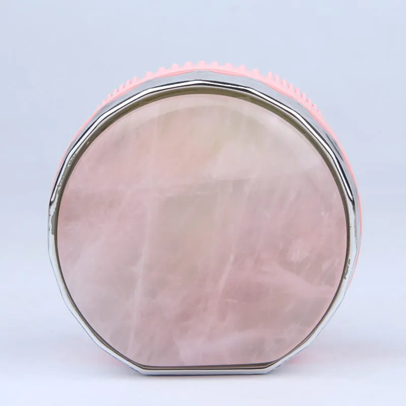 2020 Mini Portable Waterproof Sonic Face Cleansing Brush Massage Electric Silicone Facial Cleanser Brush