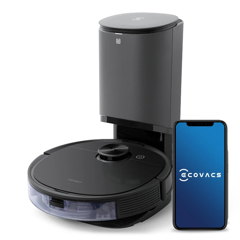 ECOVACS DEEBOT N8+ Black Wholesale High Quality Robot Mop Motor Household Vacuum Cleaner