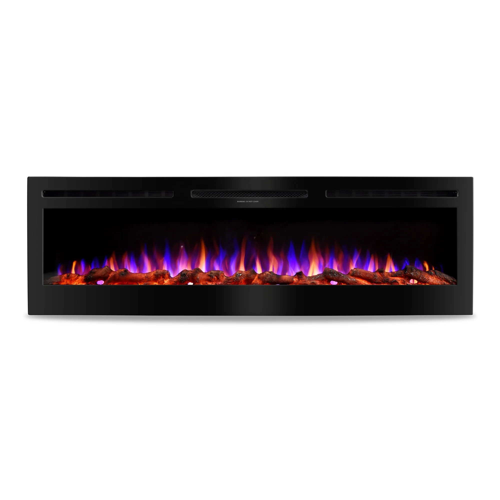 72 Inch 1.8 Meter Big Size In-wall insert decorative Electric Modern Fireplace