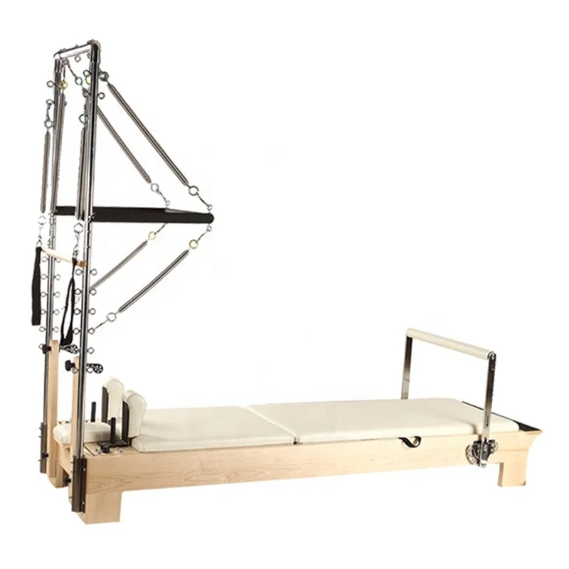 
body clinical gym home fitness pilates reformer with half trapeze 